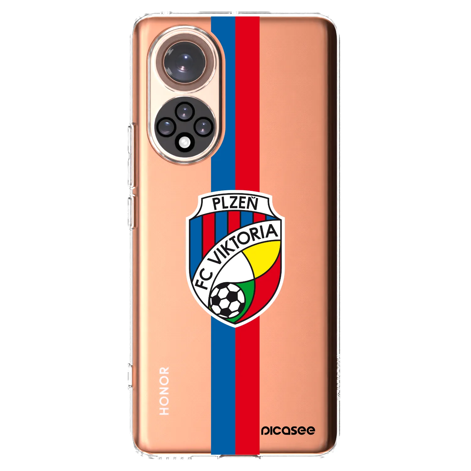 Picasee silikonový průhledný obal pro Honor 50 5G - FC Viktoria Plzeň H