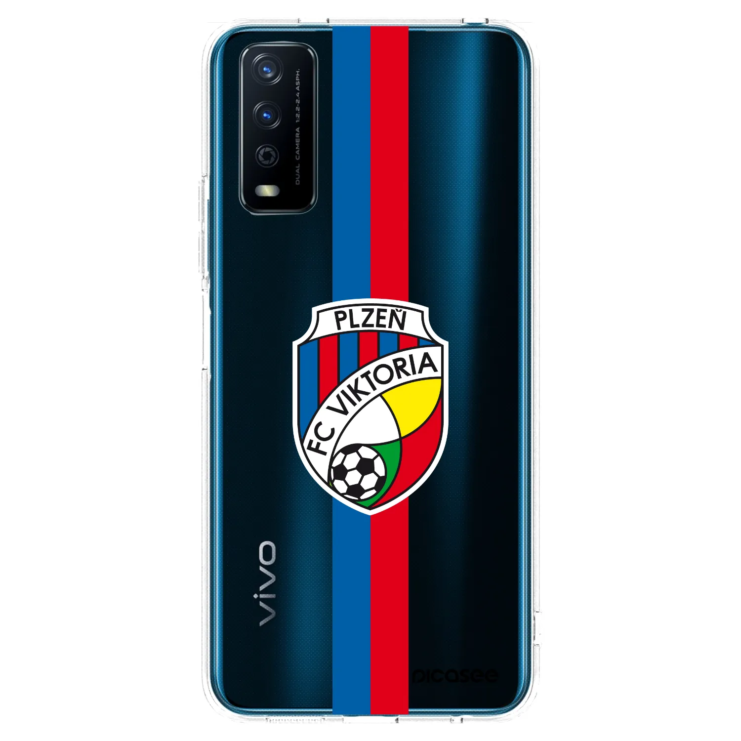 Picasee silikonový průhledný obal pro Vivo Y11s - FC Viktoria Plzeň H