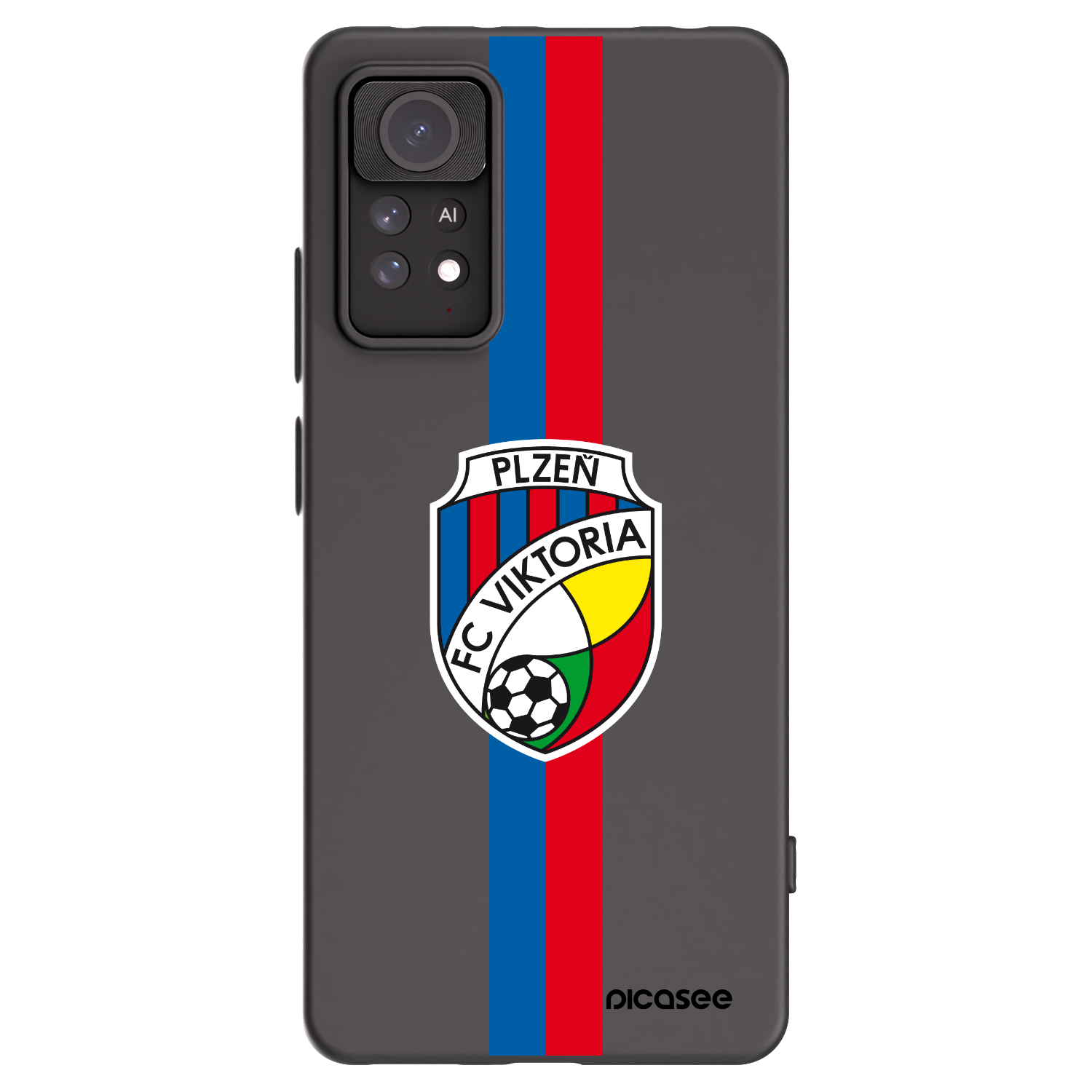 Picasee silikonový černý obal pro Xiaomi Redmi Note 11 Pro - FC Viktoria Plzeň H