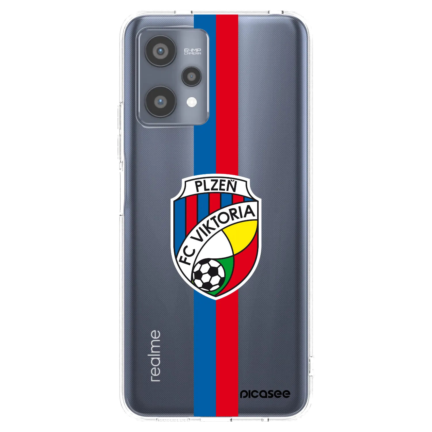 Picasee silikonový průhledný obal pro Realme 9 Pro 5G - FC Viktoria Plzeň H