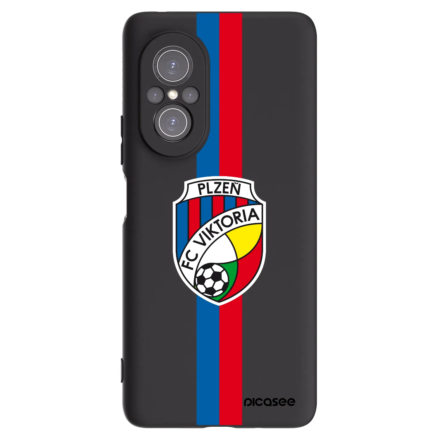 Picasee silikonový černý obal pro Huawei Nova 9 SE - FC Viktoria Plzeň H