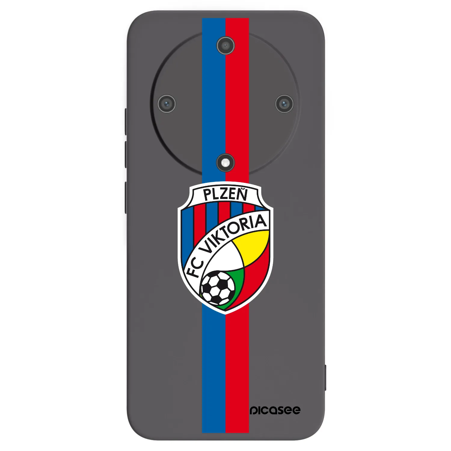 Picasee silikonový černý obal pro Honor Magic5 Lite 5G - FC Viktoria Plzeň H