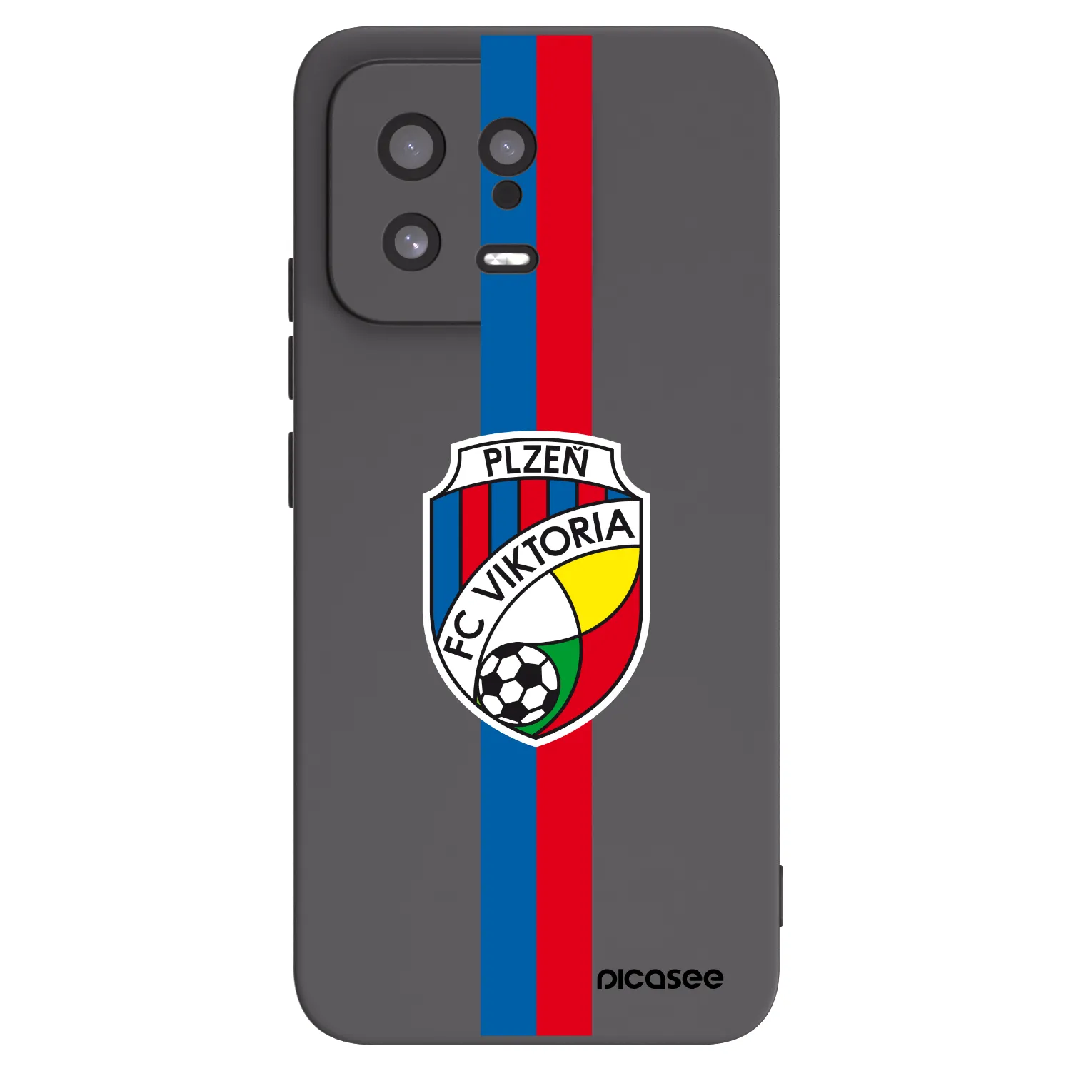 Picasee silikonový černý obal pro Xiaomi 13 - FC Viktoria Plzeň H