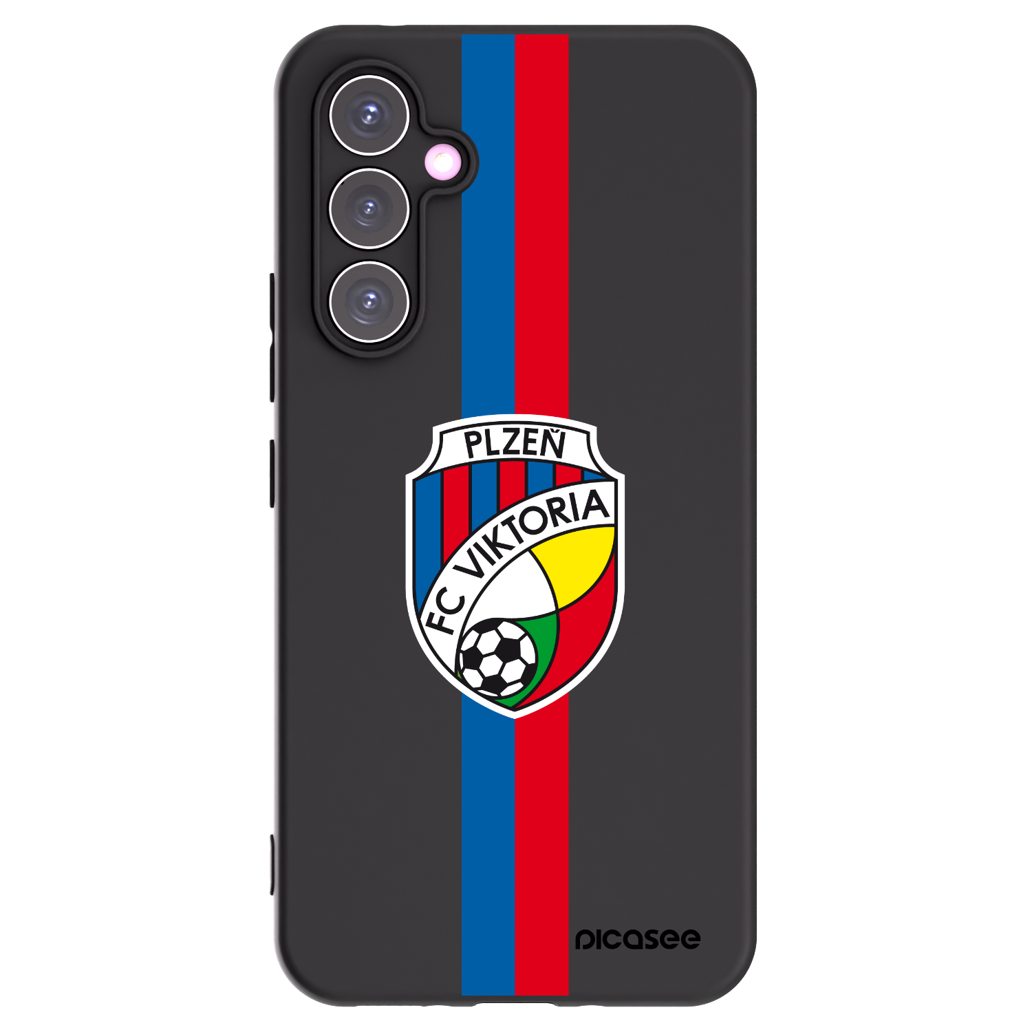 Picasee silikonový černý obal pro Samsung Galaxy A54 5G A546B - FC Viktoria Plzeň H