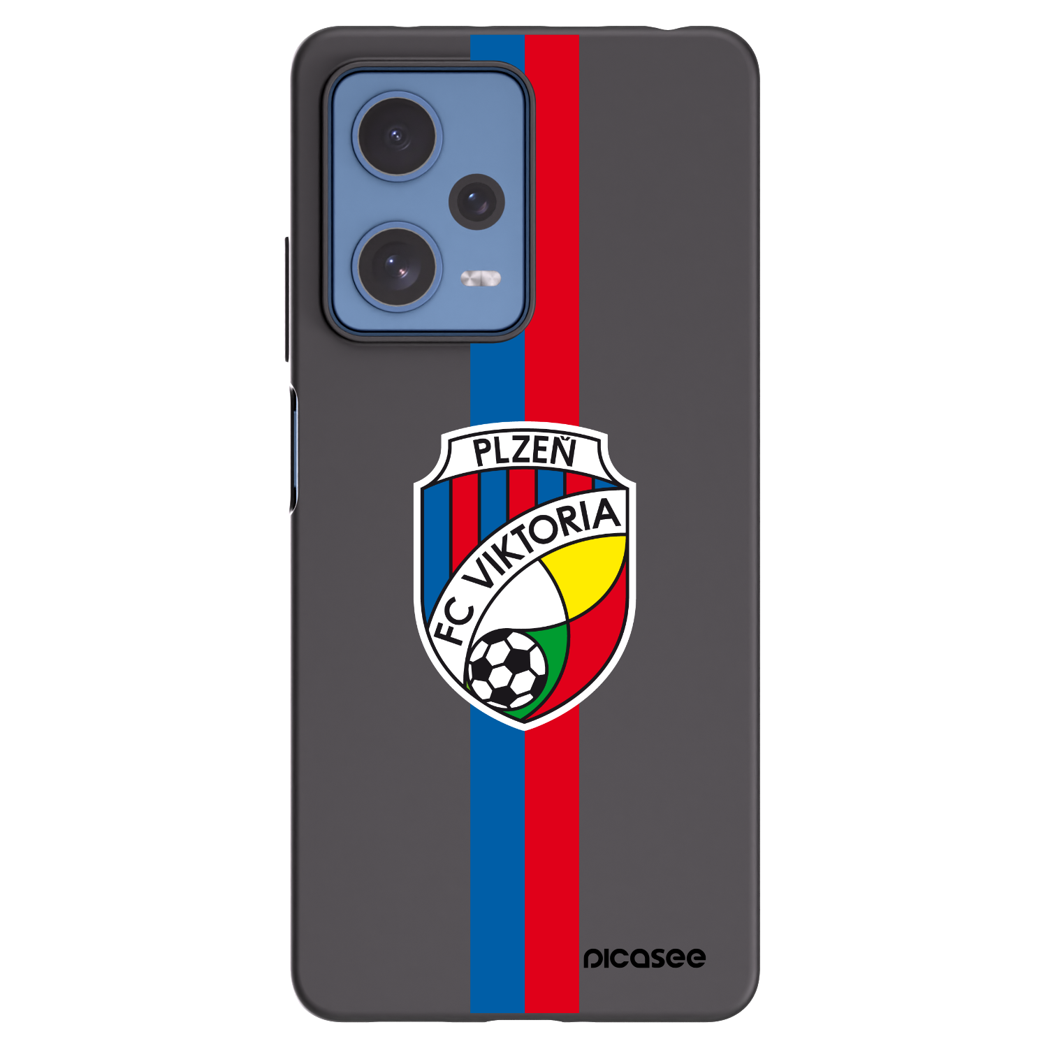 Picasee silikonový černý obal pro Xiaomi Redmi Note 12 Pro 5G - FC Viktoria Plzeň H