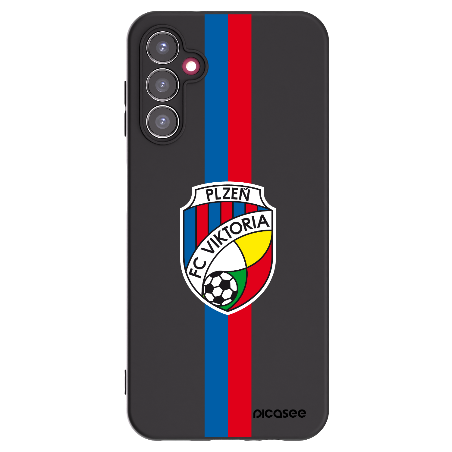 Picasee silikonový černý obal pro Samsung Galaxy A14 4G A145R - FC Viktoria Plzeň H