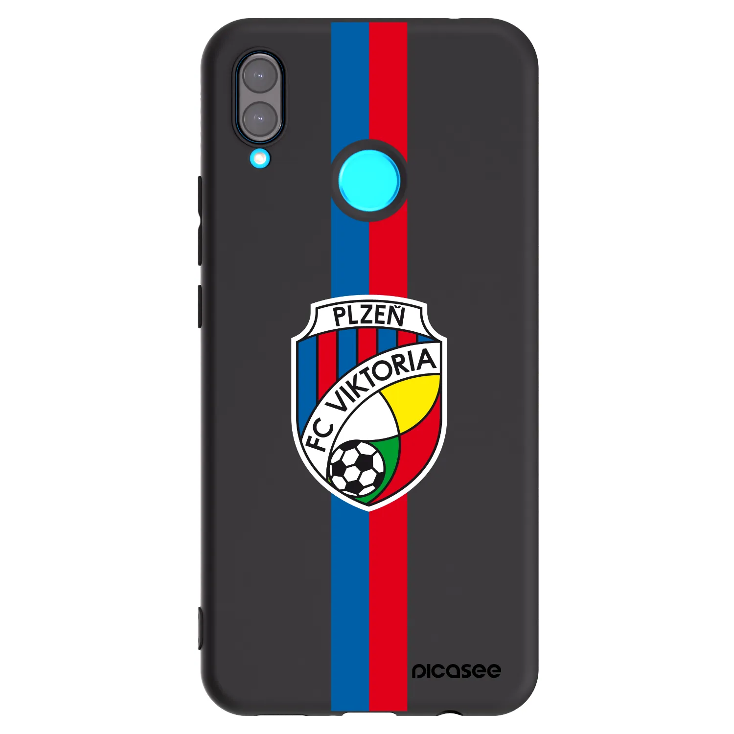 Picasee silikonový černý obal pro Huawei Nova 3 - FC Viktoria Plzeň H