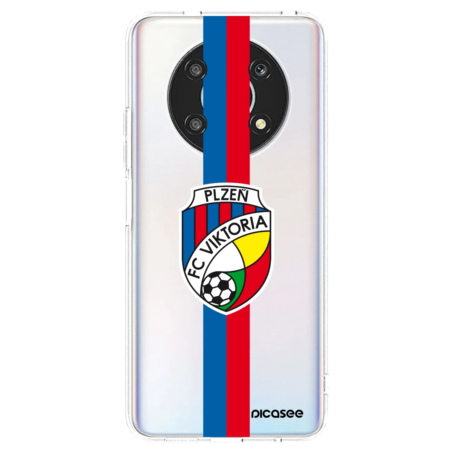 Picasee silikonový průhledný obal pro Honor Magic4 Lite 5G - FC Viktoria Plzeň H