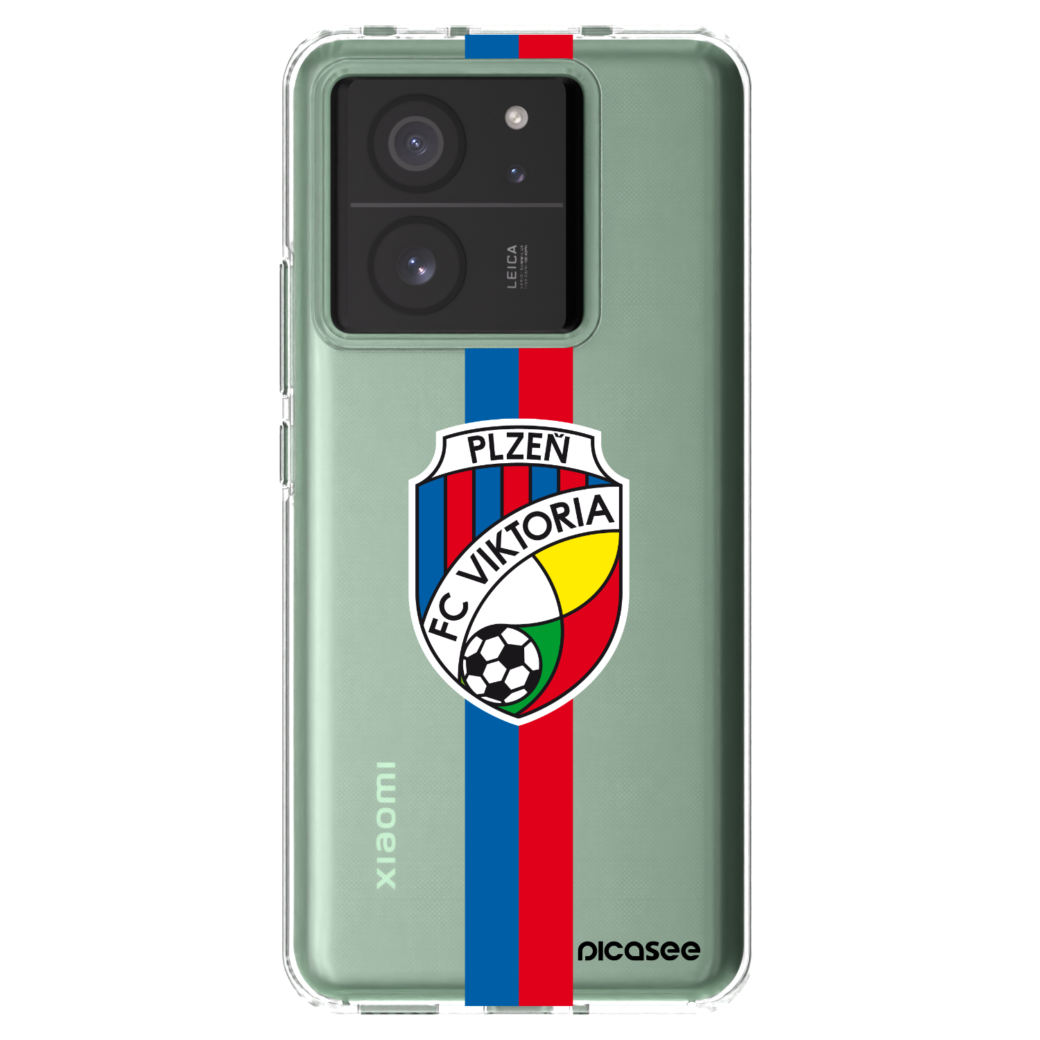 Picasee silikonový průhledný obal pro Xiaomi 13T - FC Viktoria Plzeň H