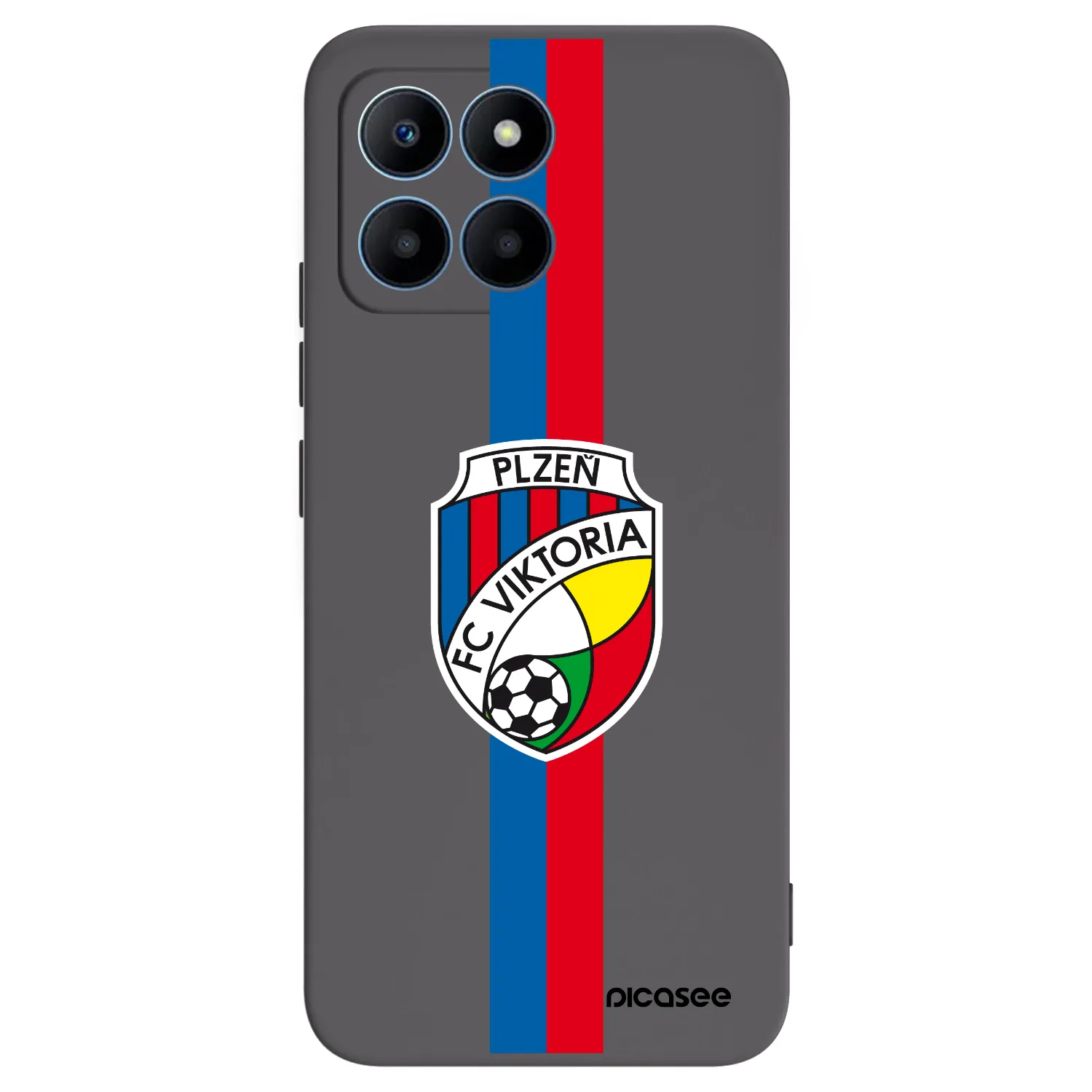 Picasee silikonový černý obal pro Honor 70 Lite - FC Viktoria Plzeň H
