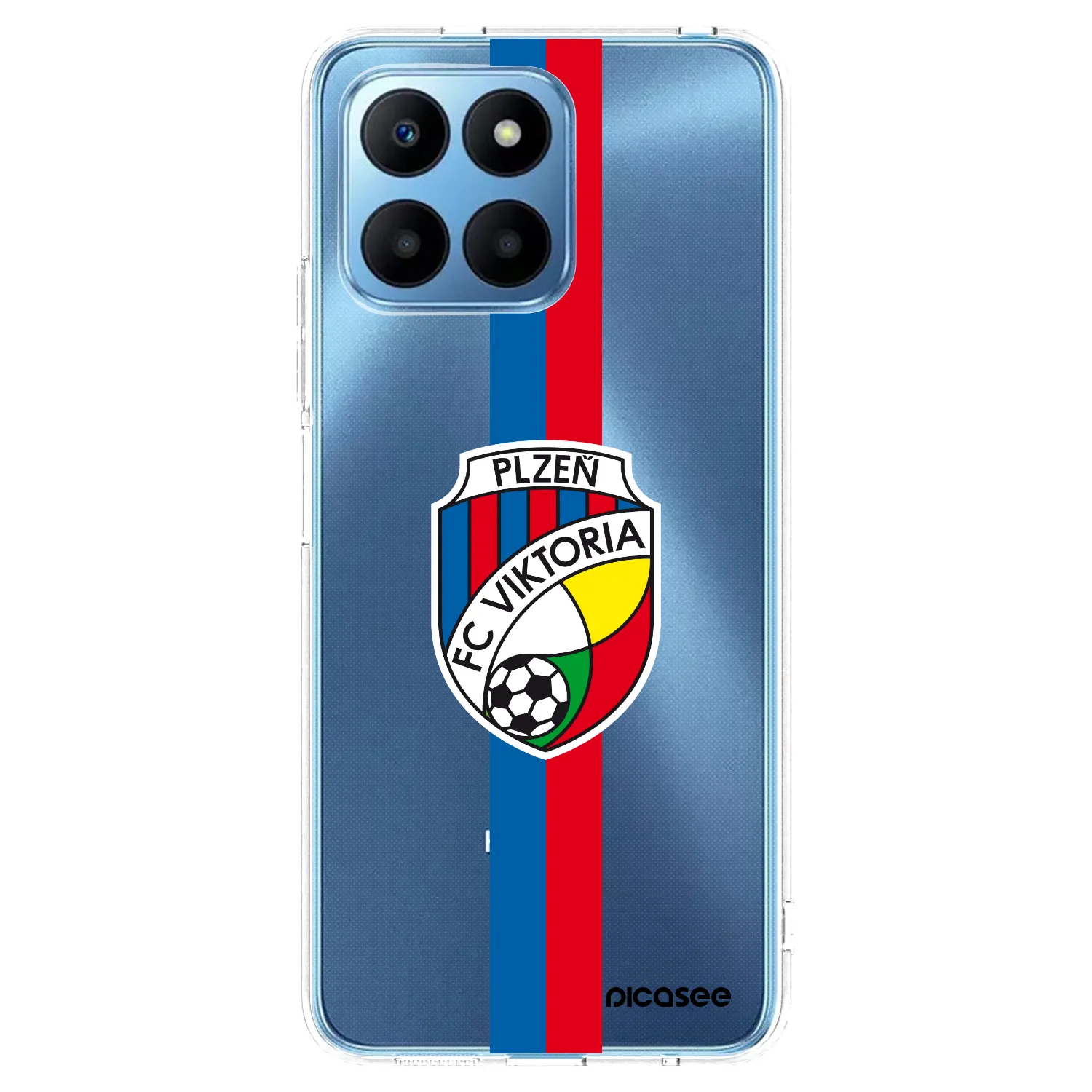 Picasee silikonový průhledný obal pro Honor 70 Lite - FC Viktoria Plzeň H