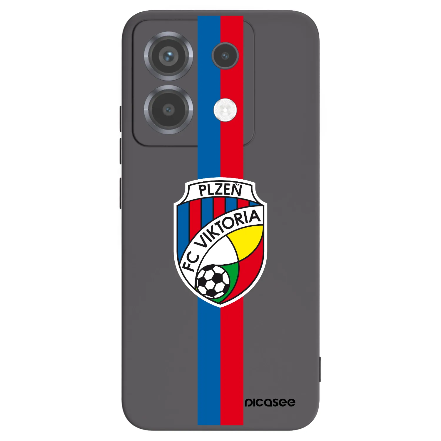 Picasee silikonový černý obal pro Xiaomi Poco X6 - FC Viktoria Plzeň H