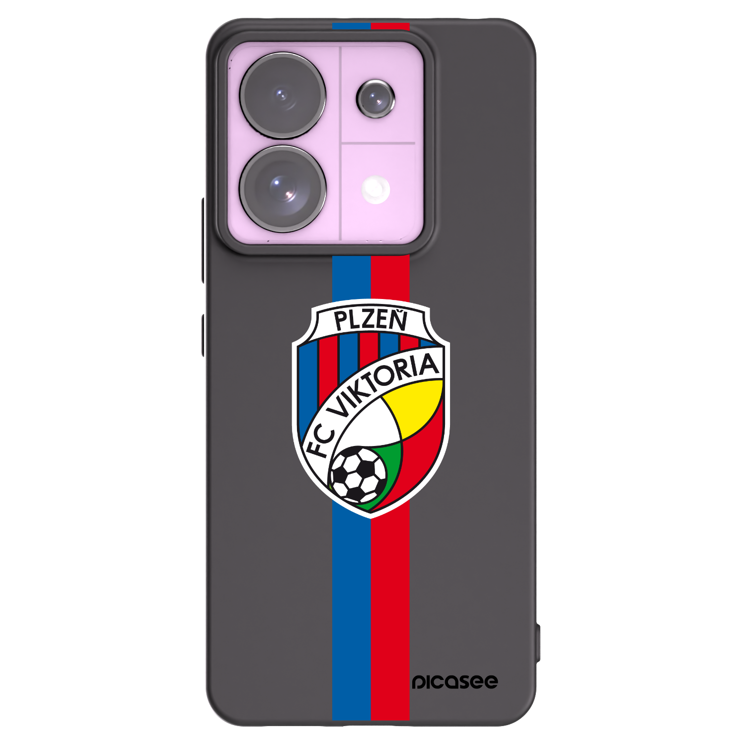 Picasee silikonový černý obal pro Xiaomi Redmi Note 13 Pro 5G - FC Viktoria Plzeň H