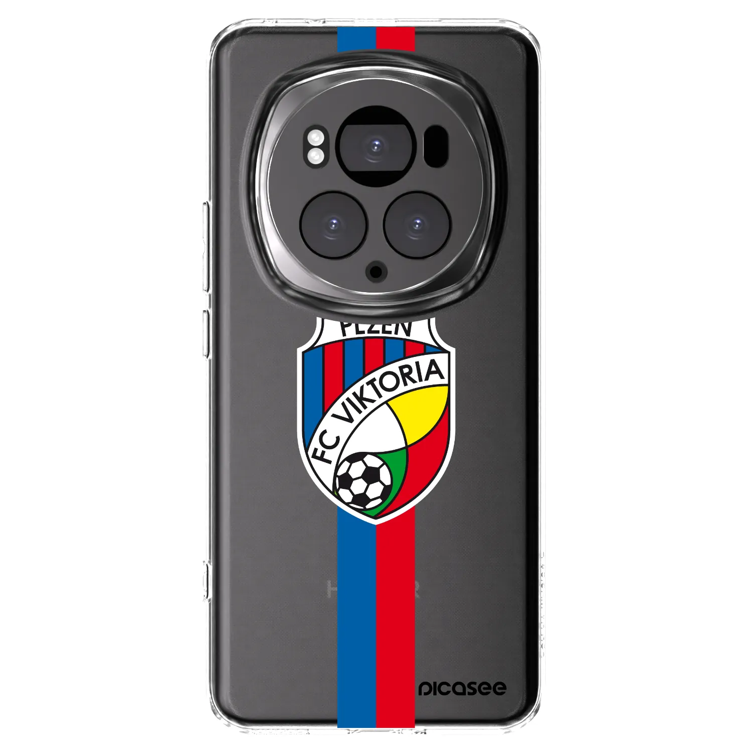 Picasee silikonový průhledný obal pro Honor Magic6 Pro - FC Viktoria Plzeň H