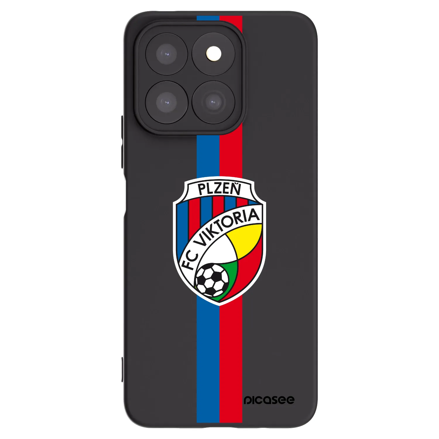 Picasee silikonový černý obal pro Honor X8b - FC Viktoria Plzeň H