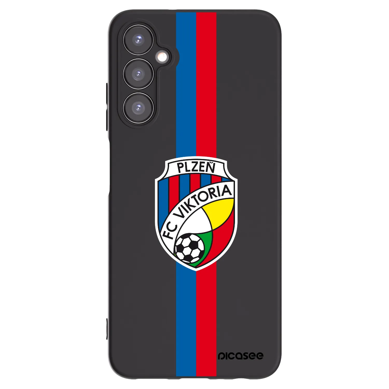 Picasee silikonový černý obal pro Samsung Galaxy A05s A057G - FC Viktoria Plzeň H