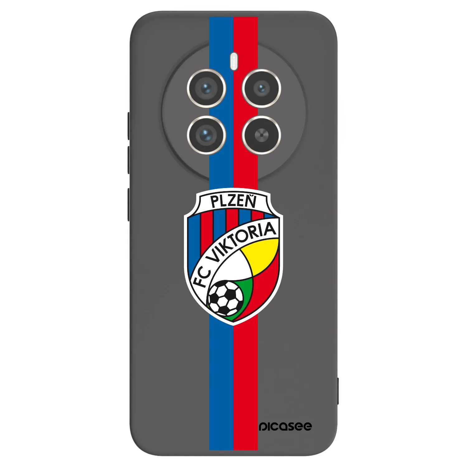 Picasee silikonový černý obal pro Realme 12 Pro 5G - FC Viktoria Plzeň H
