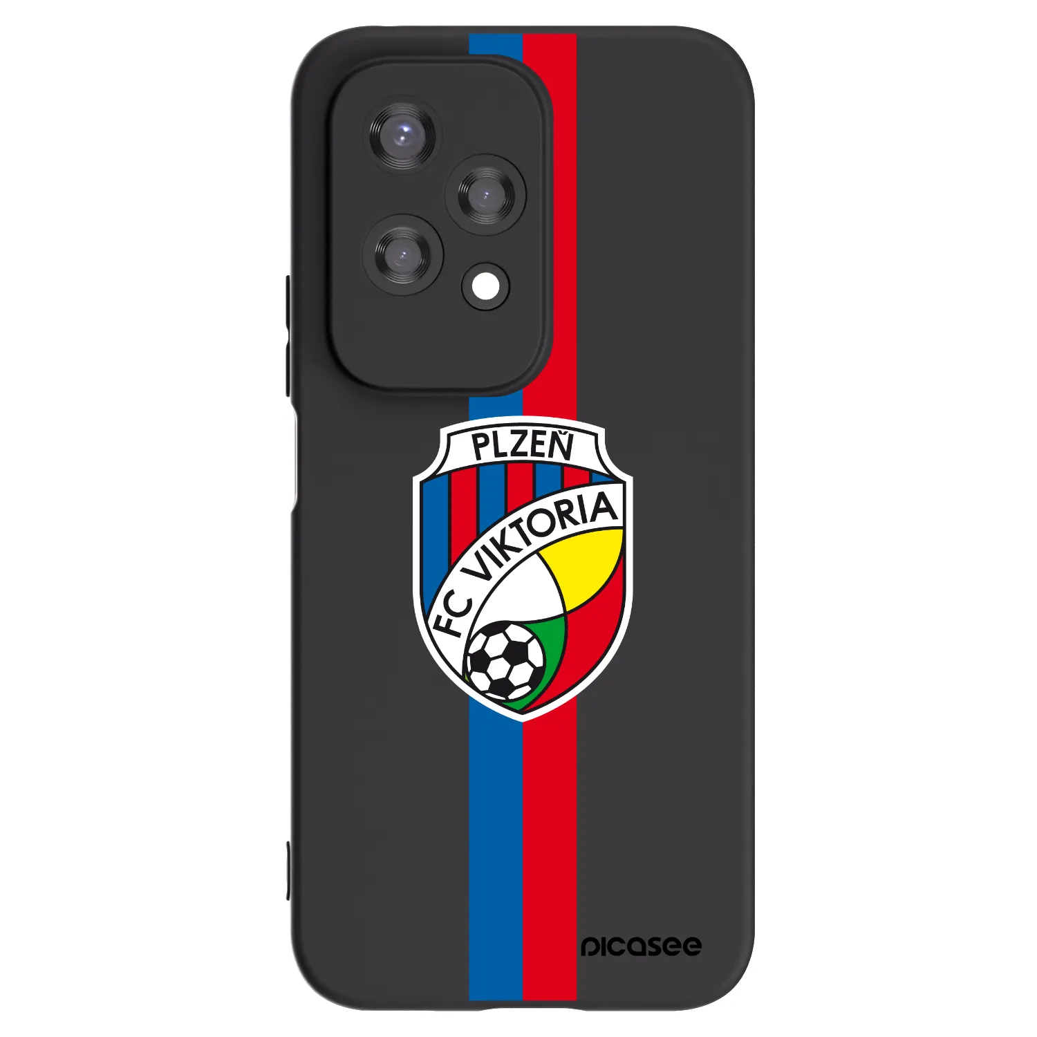 Picasee silikonový černý obal pro Honor 200 Lite - FC Viktoria Plzeň H