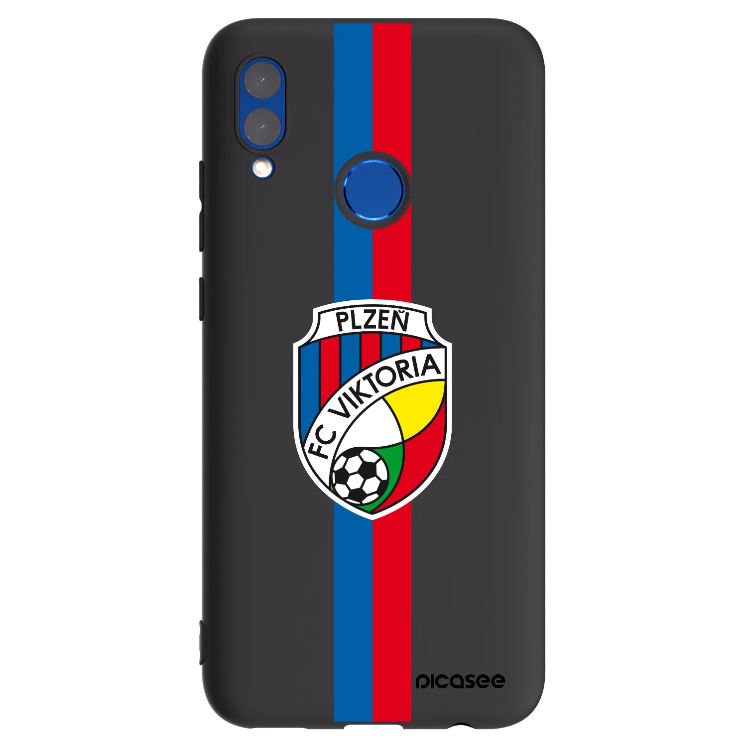 Picasee silikonový černý obal pro Huawei P Smart 2019 - FC Viktoria Plzeň H
