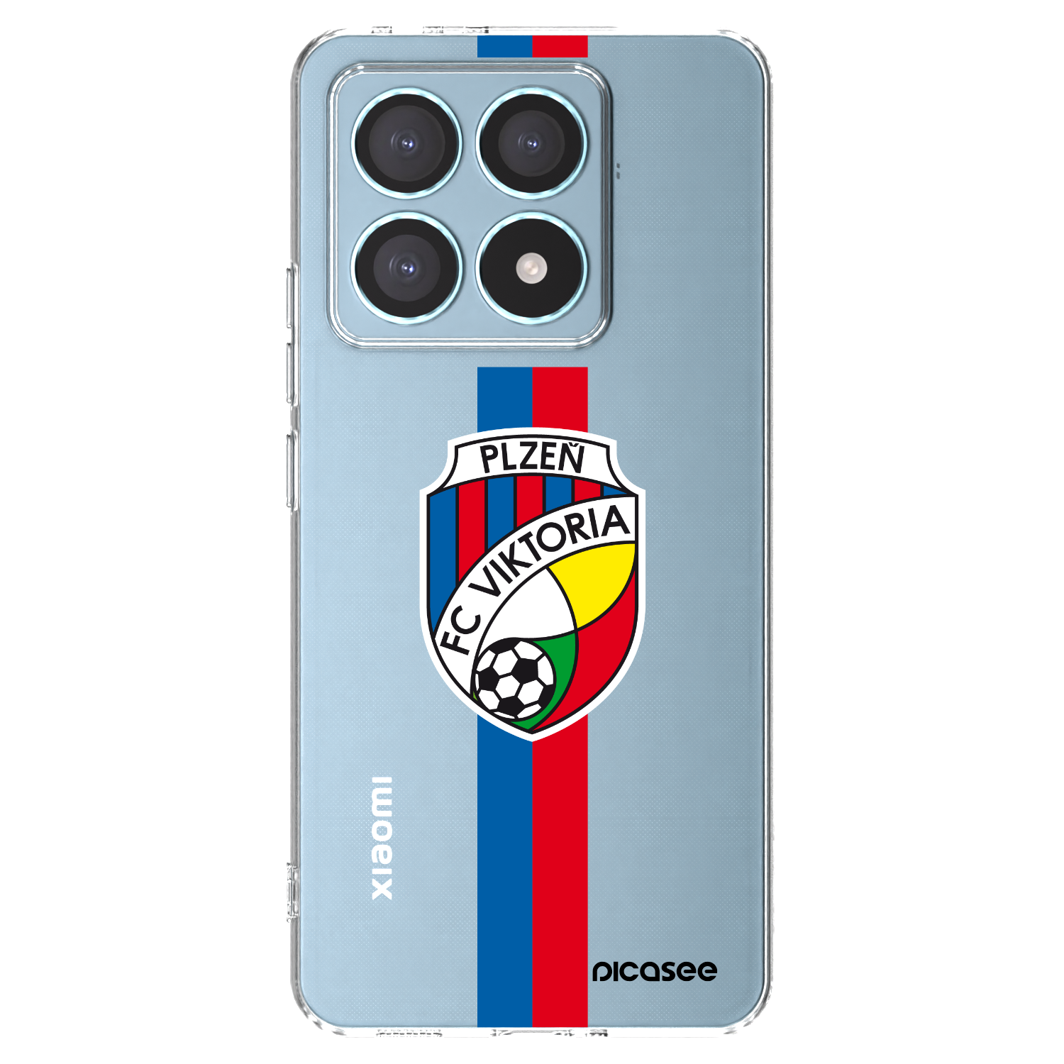 Picasee silikonový průhledný obal pro Xiaomi 14T Pro - FC Viktoria Plzeň H