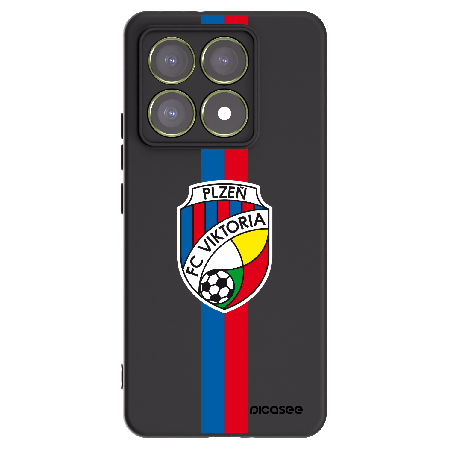 Picasee silikonový černý obal pro Xiaomi 14T - FC Viktoria Plzeň H