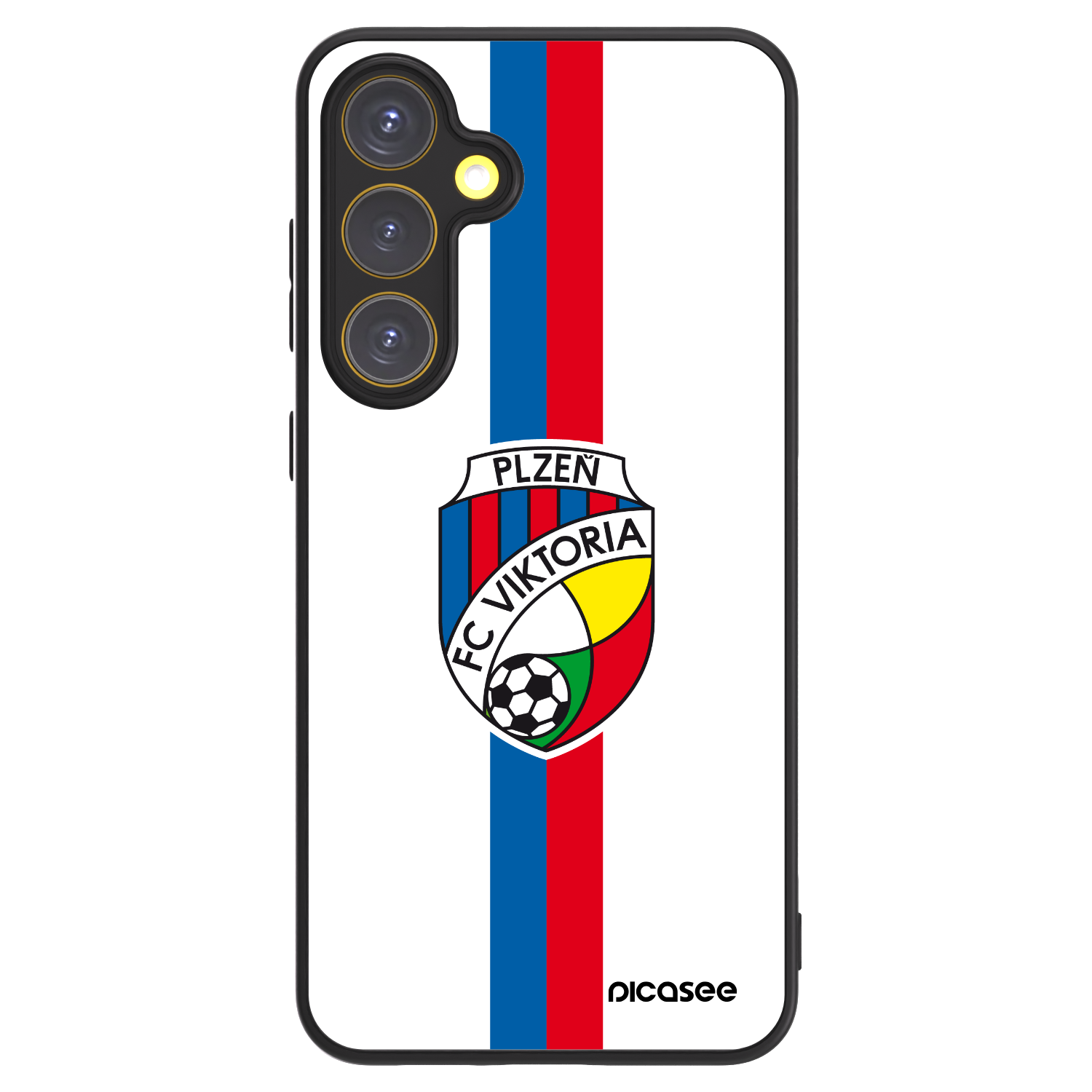 Picasee ULTIMATE CASE PowerShare pro Samsung Galaxy S24 FE S721B - FC Viktoria Plzeň H