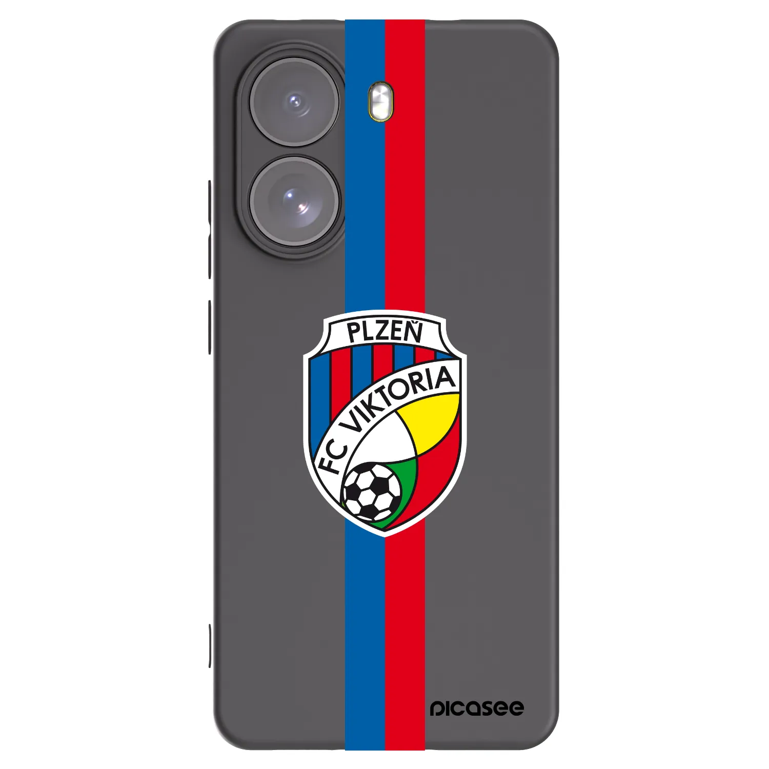 Picasee silikonový černý obal pro Xiaomi Poco X7 - FC Viktoria Plzeň H