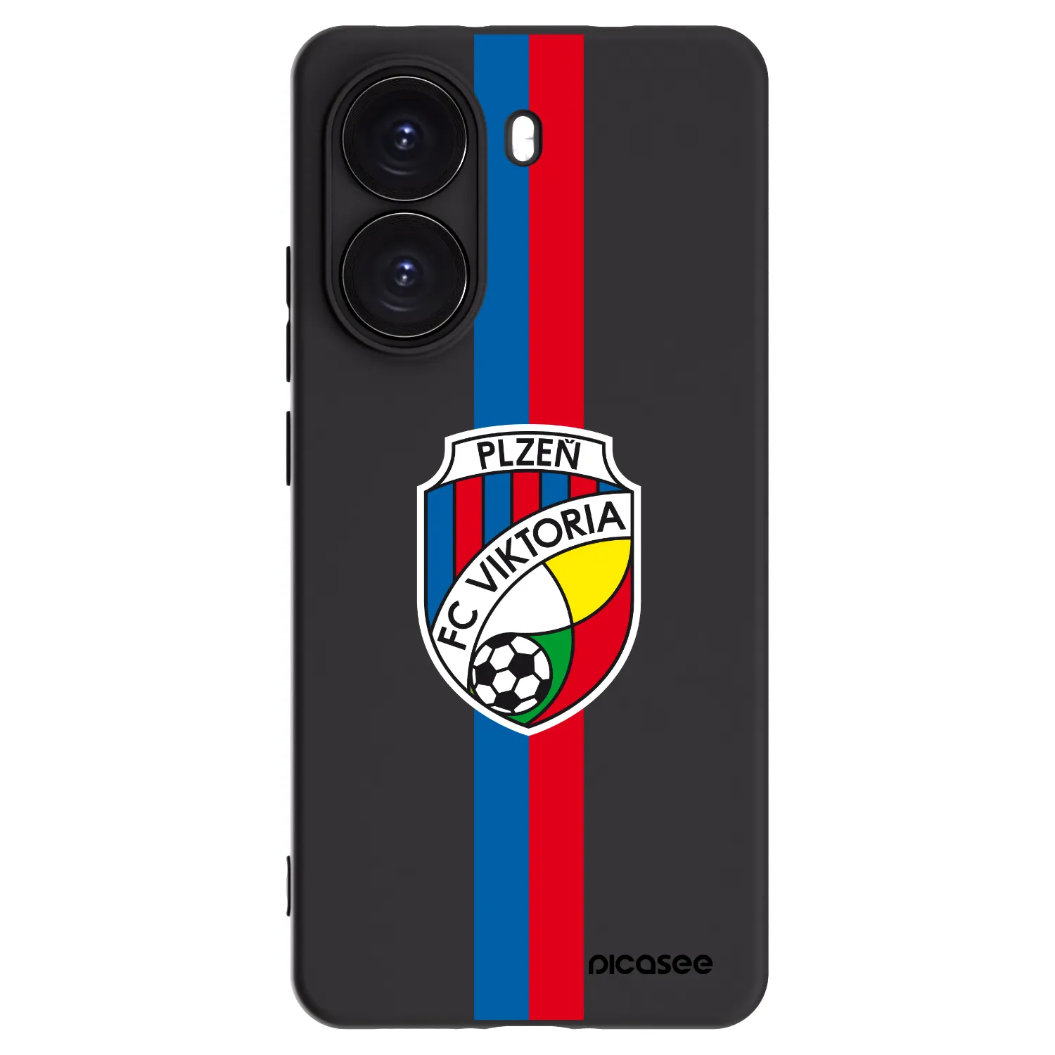 Picasee silikonový černý obal pro Xiaomi Poco X7 Pro 5G - FC Viktoria Plzeň H