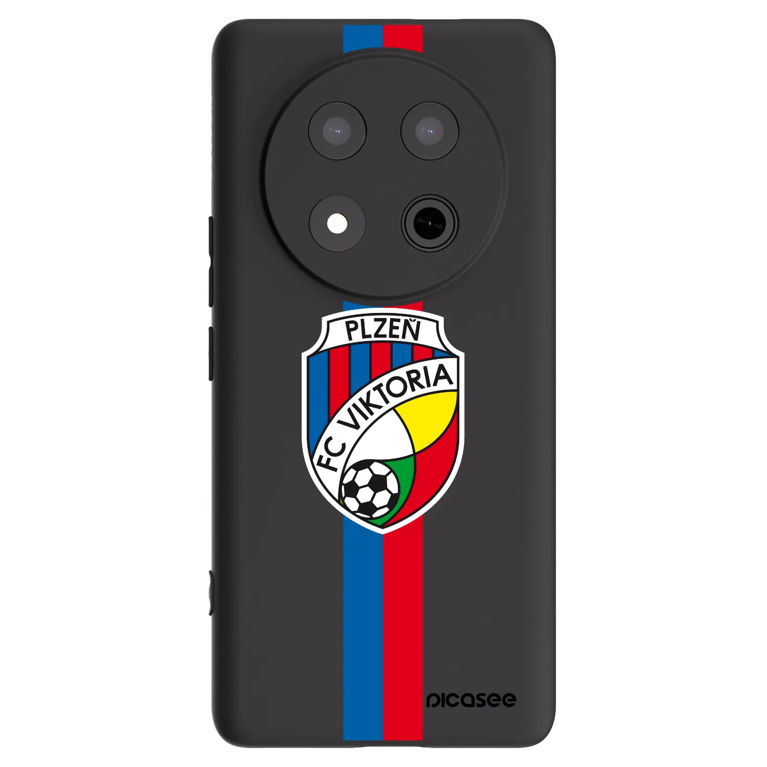 Picasee silikonový černý obal pro Honor Magic7 Lite 5G - FC Viktoria Plzeň H