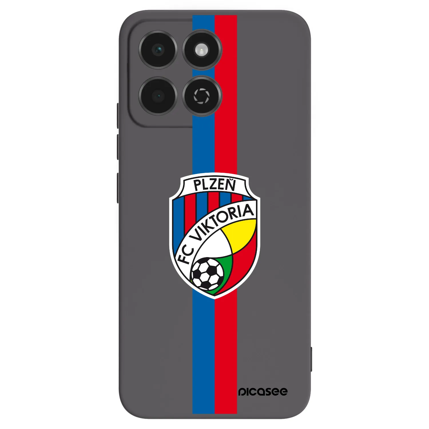 Picasee silikonový černý obal pro Honor 200 Smart 5G - FC Viktoria Plzeň H