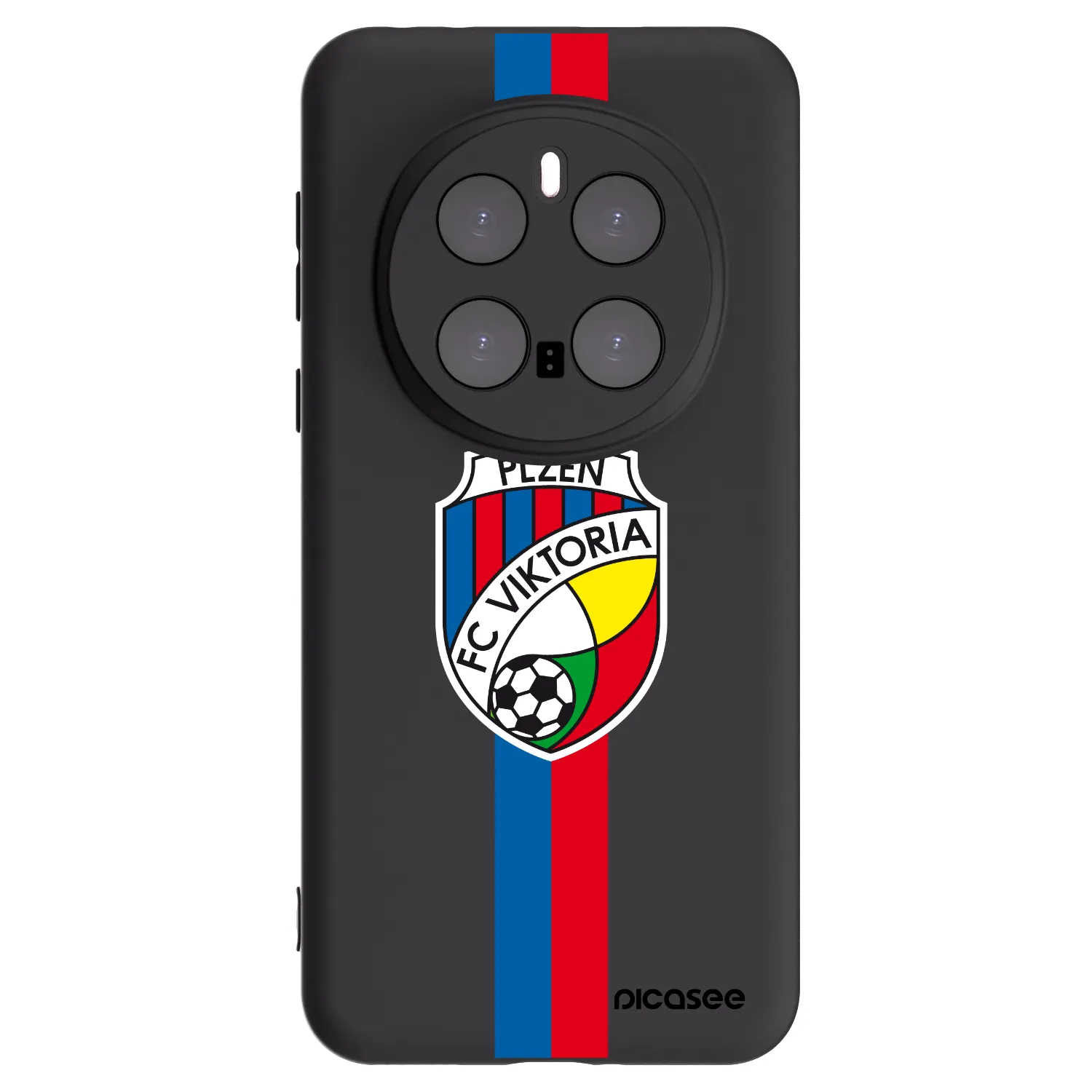 Picasee silikonový černý obal pro Honor Magic7 Pro 5G - FC Viktoria Plzeň H
