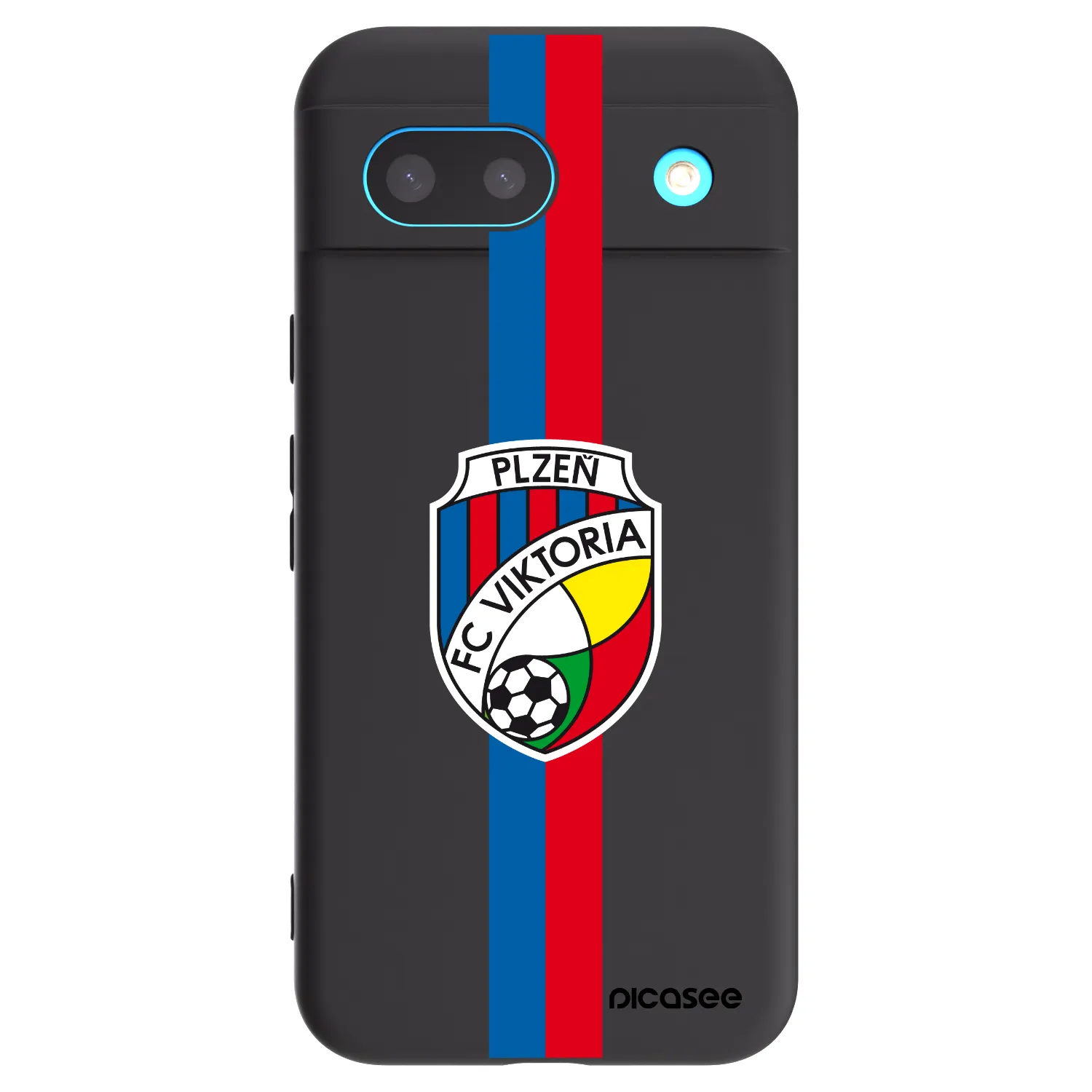 Picasee silikonový černý obal pro Google Pixel 8a - FC Viktoria Plzeň H