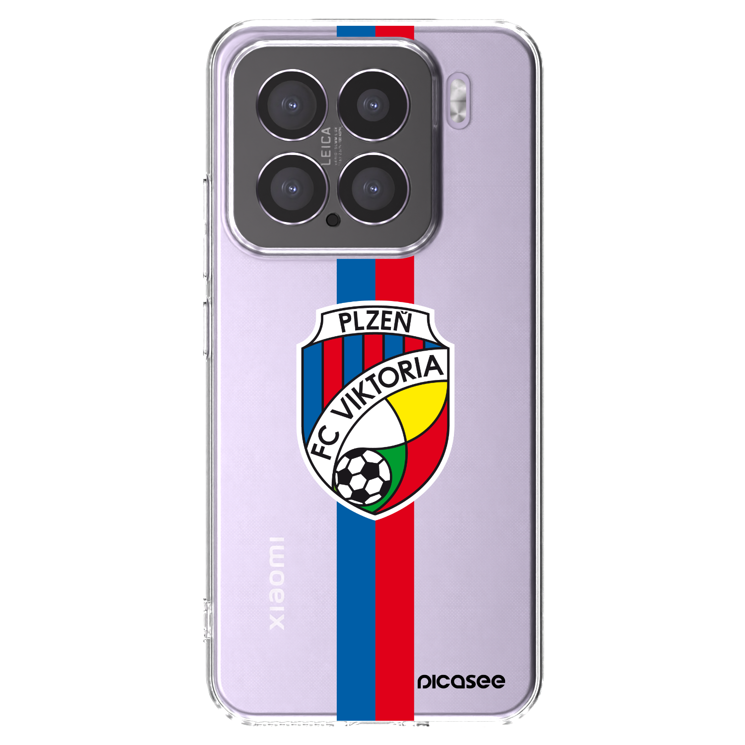 Picasee silikonový průhledný obal pro Xiaomi 15 - FC Viktoria Plzeň H