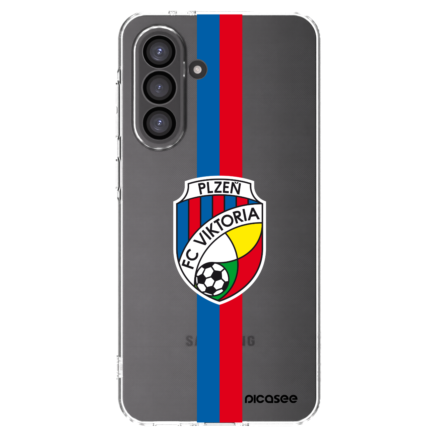 Picasee silikonový průhledný obal pro Samsung Galaxy A36 5G - FC Viktoria Plzeň H