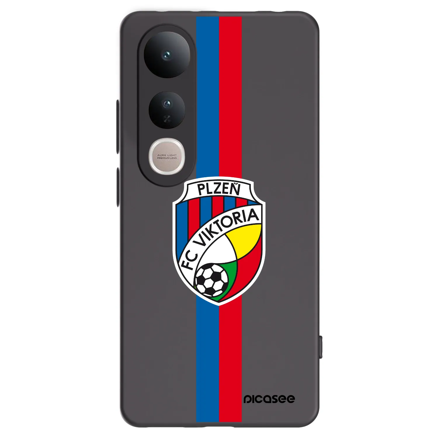 Picasee silikonový černý obal pro Vivo V50 Lite 5G - FC Viktoria Plzeň H