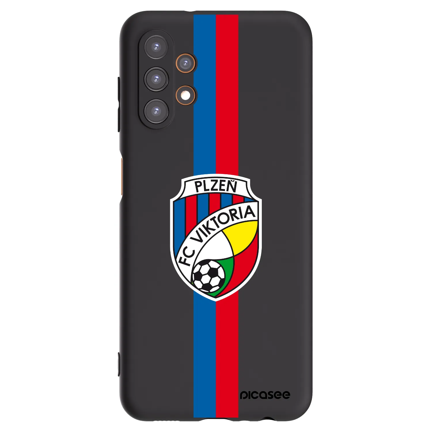 Picasee silikonový černý obal pro Samsung Galaxy A13 5G - FC Viktoria Plzeň H