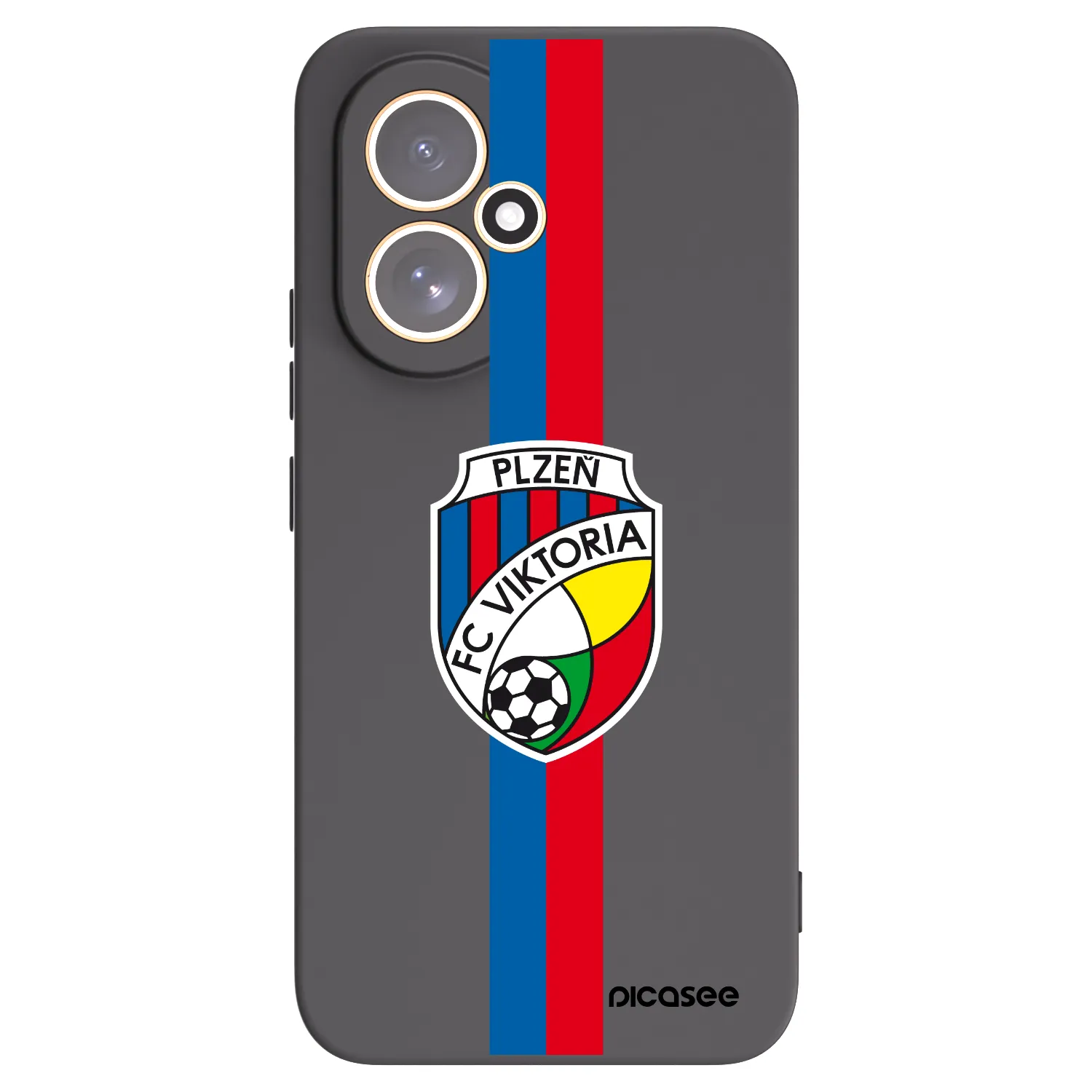 Picasee silikonový černý obal pro Honor 400 5G - FC Viktoria Plzeň H