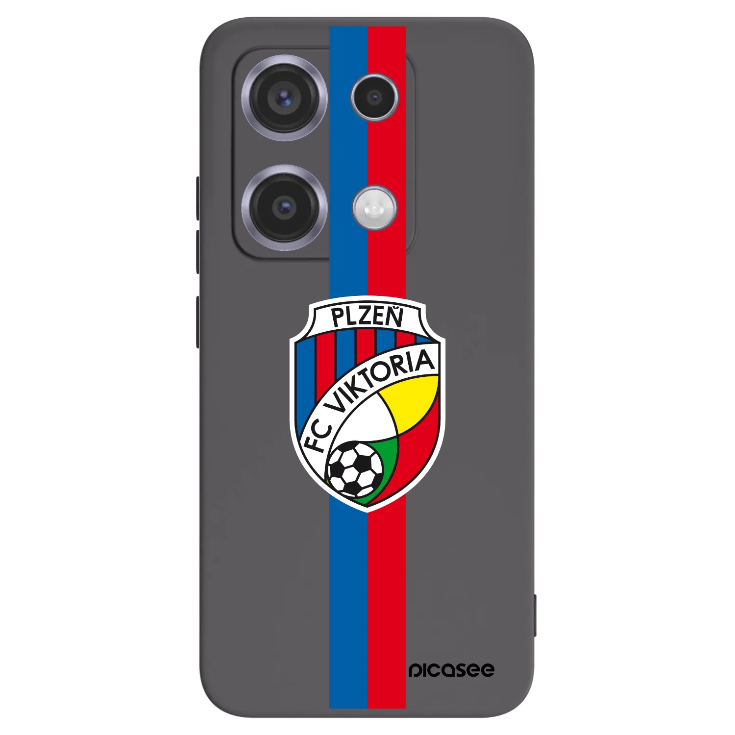 Picasee silikonový černý obal pro Xiaomi Redmi Note 14S - FC Viktoria Plzeň H