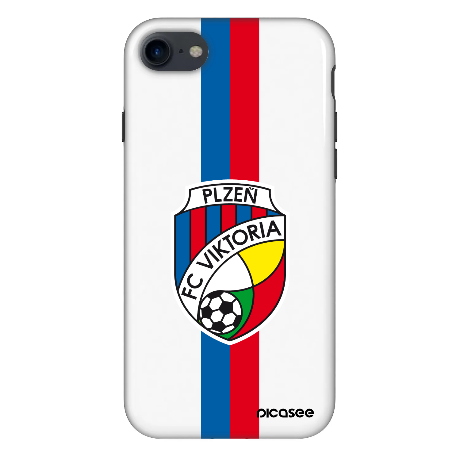 Picasee Fashion Case pro Apple iPhone 8 - FC Viktoria Plzeň H