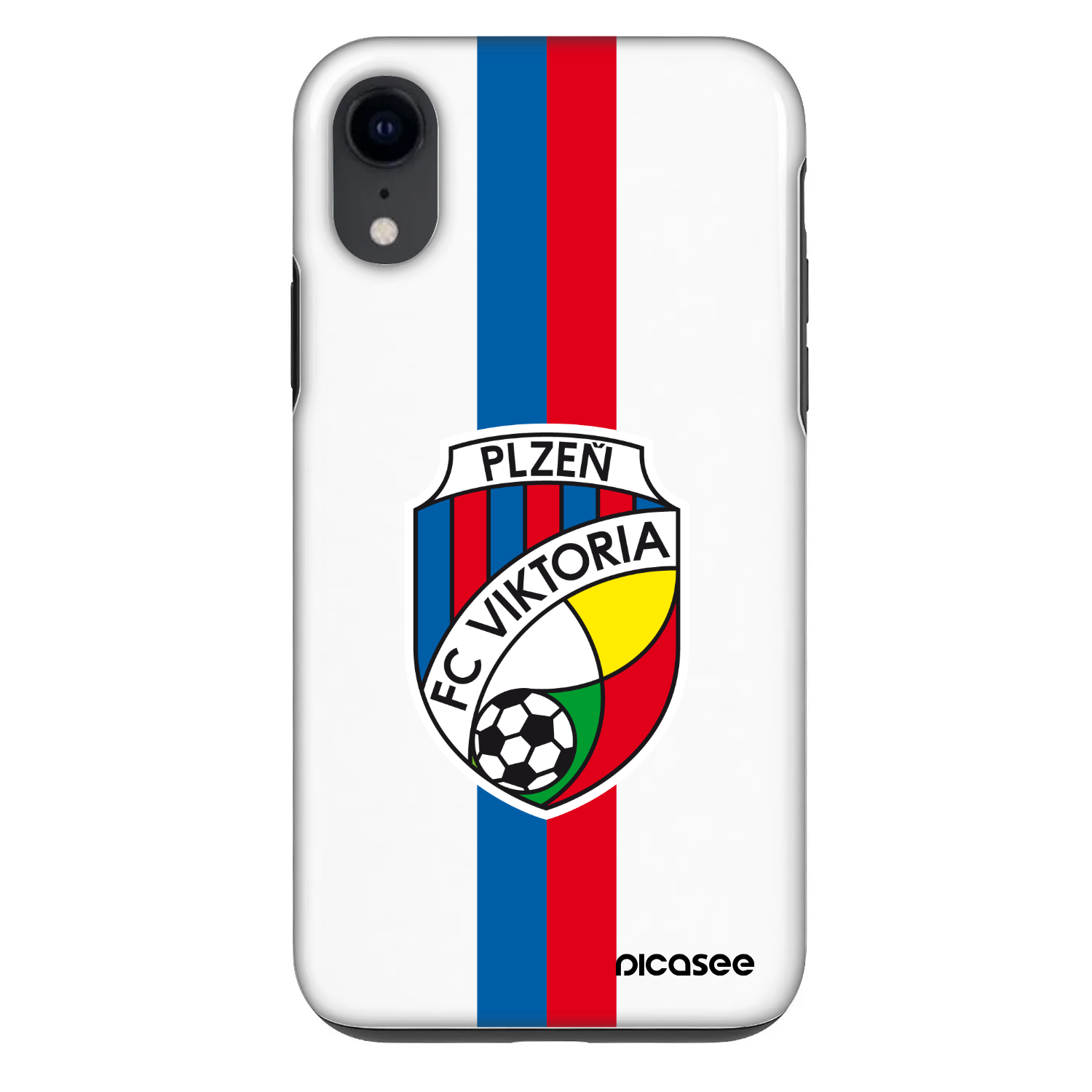Picasee Fashion Case pro Apple iPhone XR - FC Viktoria Plzeň H