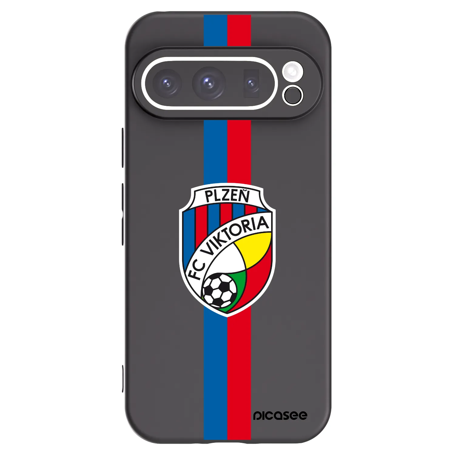 Picasee silikonový černý obal pro Google Pixel 9 Pro XL - FC Viktoria Plzeň H
