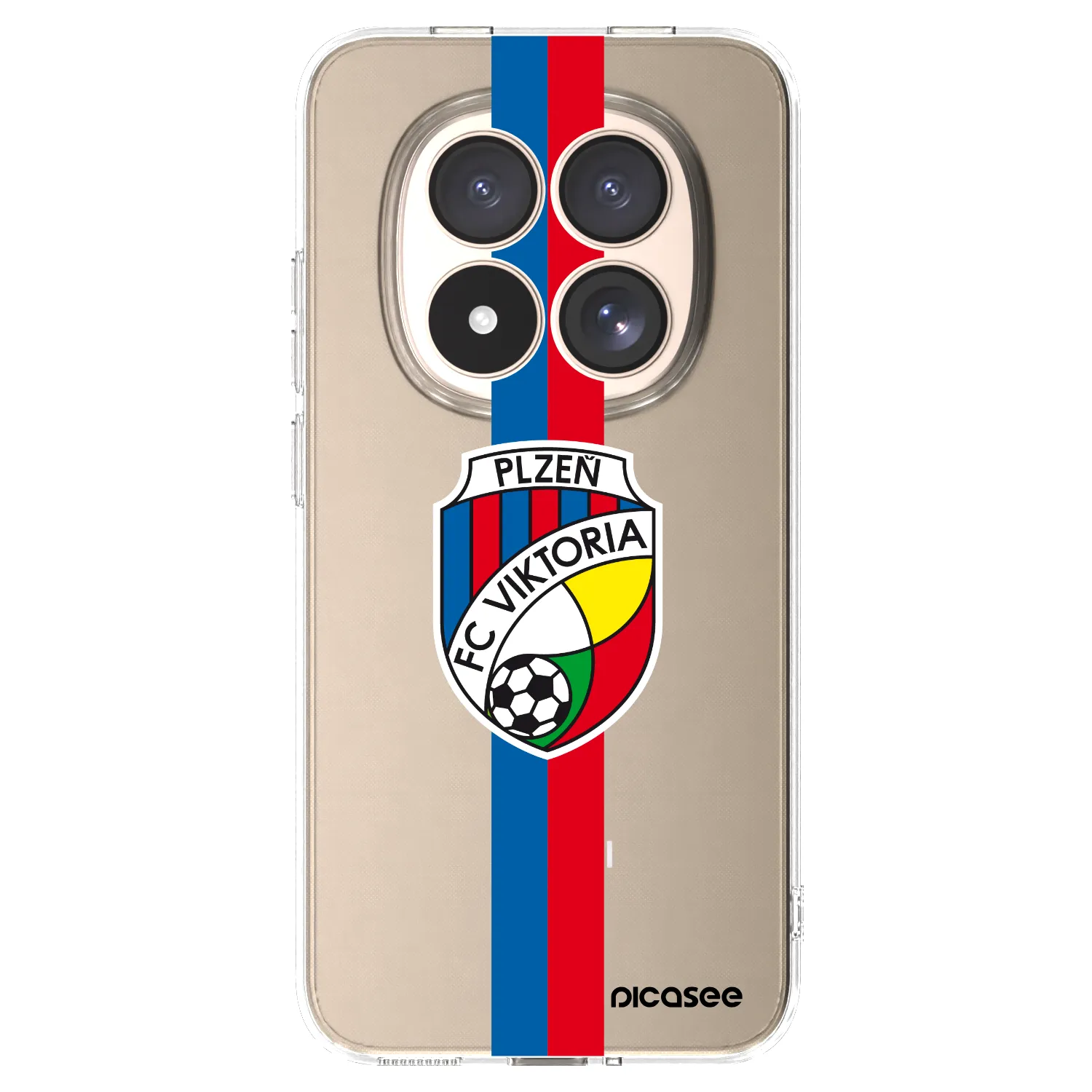 Picasee silikonový průhledný obal pro Xiaomi Redmi Note 15 Pro 4G - FC Viktoria Plzeň H