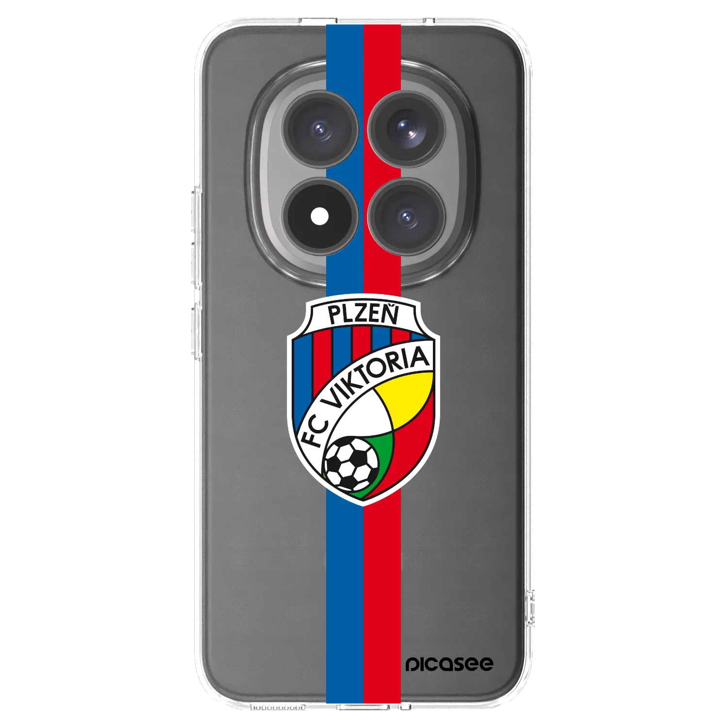 Picasee silikonový průhledný obal pro Xiaomi Redmi Note 15 Pro+ - FC Viktoria Plzeň H