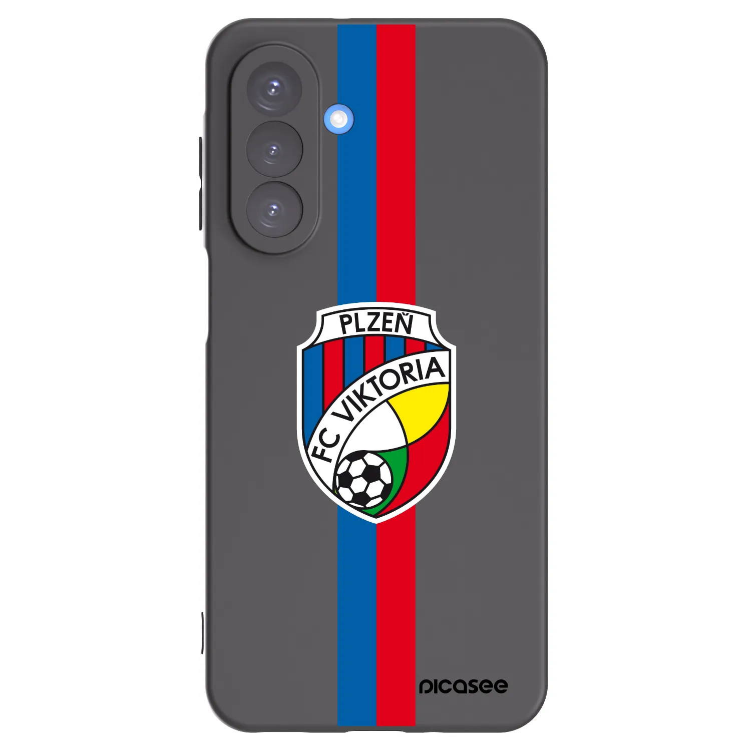 Picasee silikonový černý obal pro Samsung Galaxy A17 5G - FC Viktoria Plzeň H