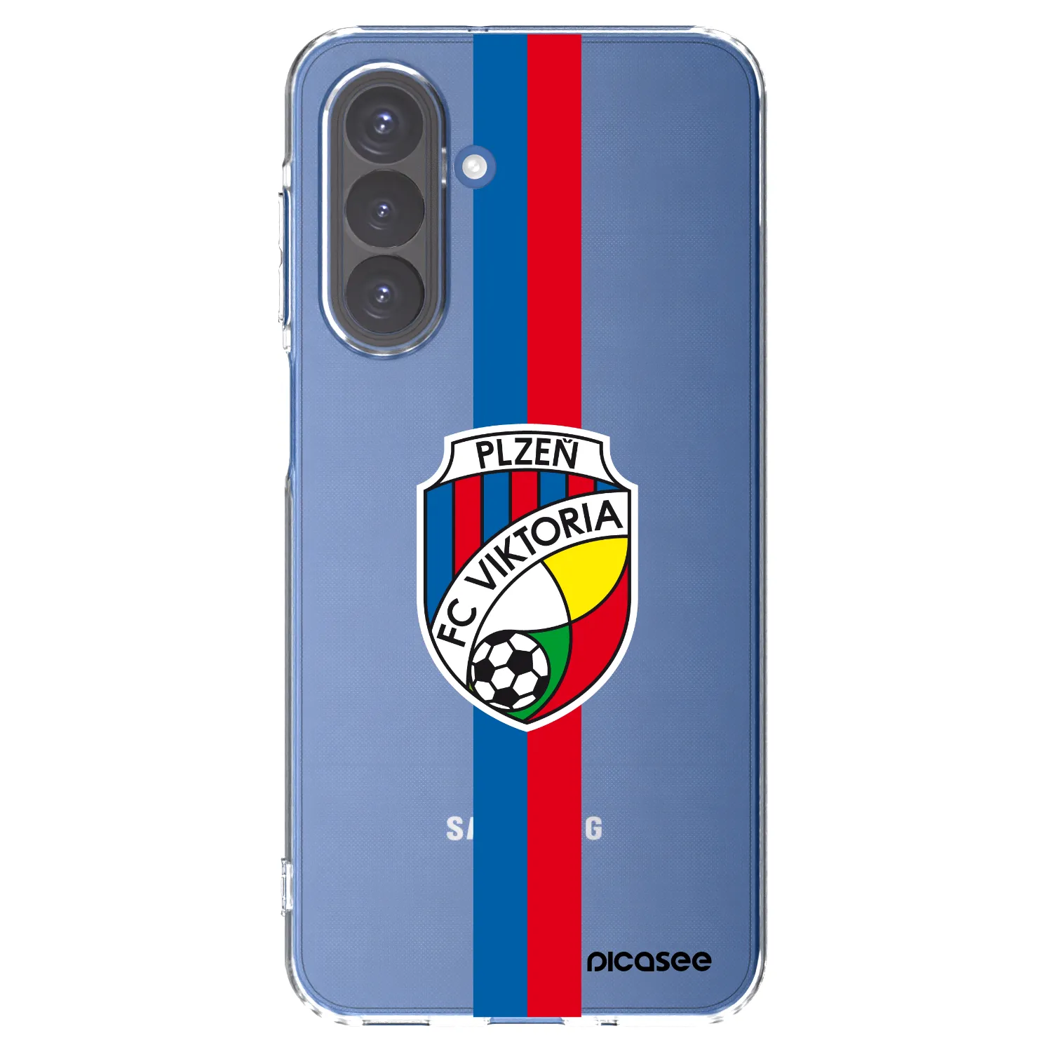 Picasee silikonový průhledný obal pro Samsung Galaxy A17 5G - FC Viktoria Plzeň H