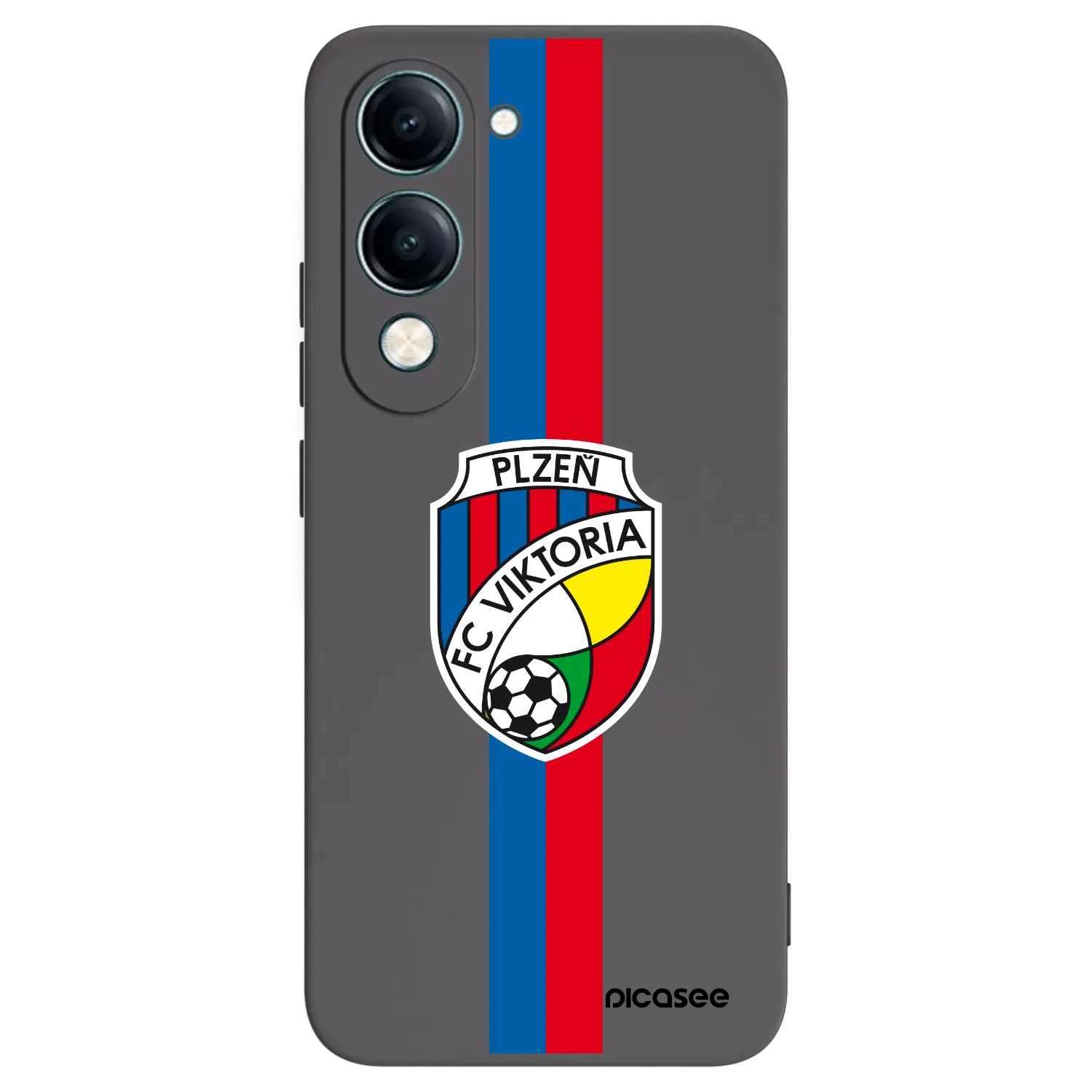 Picasee silikonový černý obal pro Vivo Y29s 5G - FC Viktoria Plzeň H
