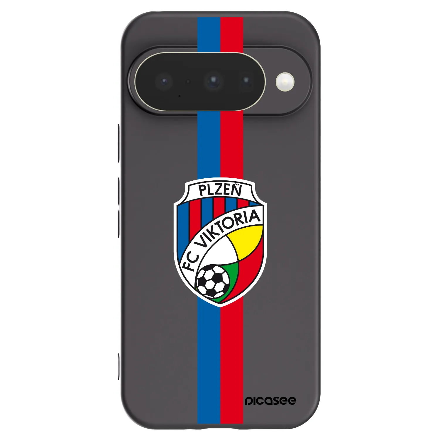 Picasee silikonový černý obal pro Google Pixel 10 - FC Viktoria Plzeň H