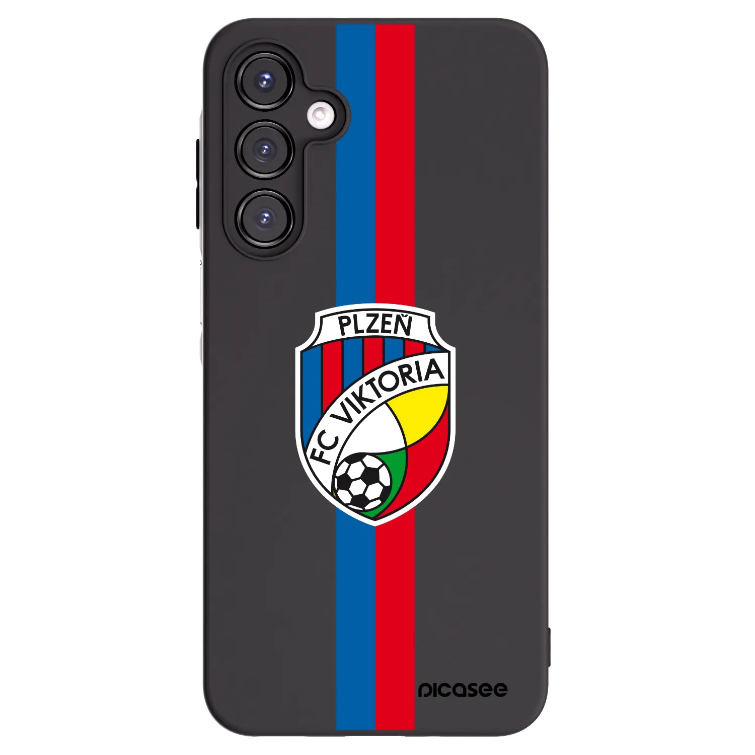 Picasee silikonový černý obal pro Samsung Galaxy A16 4G - FC Viktoria Plzeň H