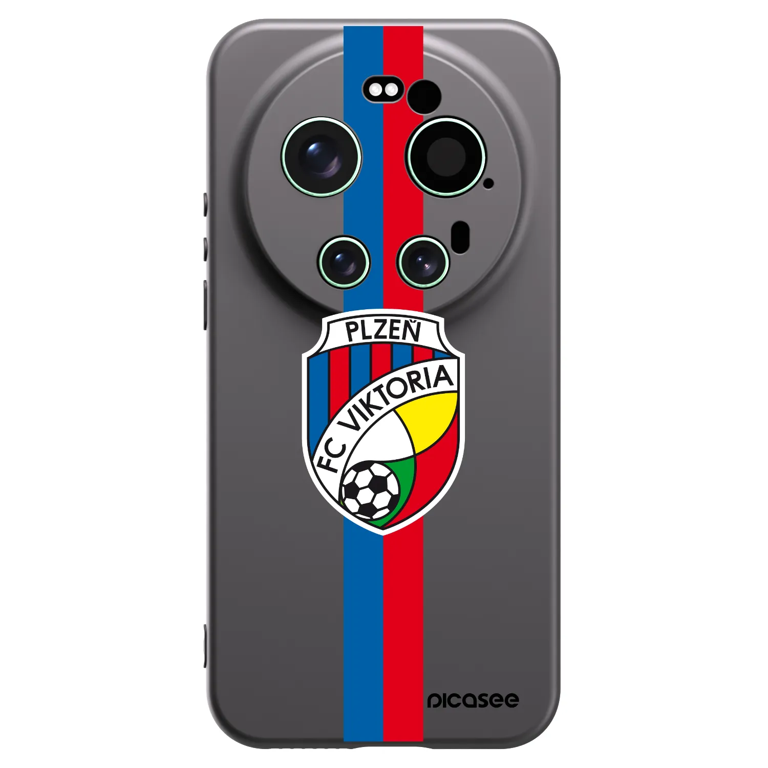 Picasee silikonový černý obal pro Xiaomi 17 Ultra - FC Viktoria Plzeň H