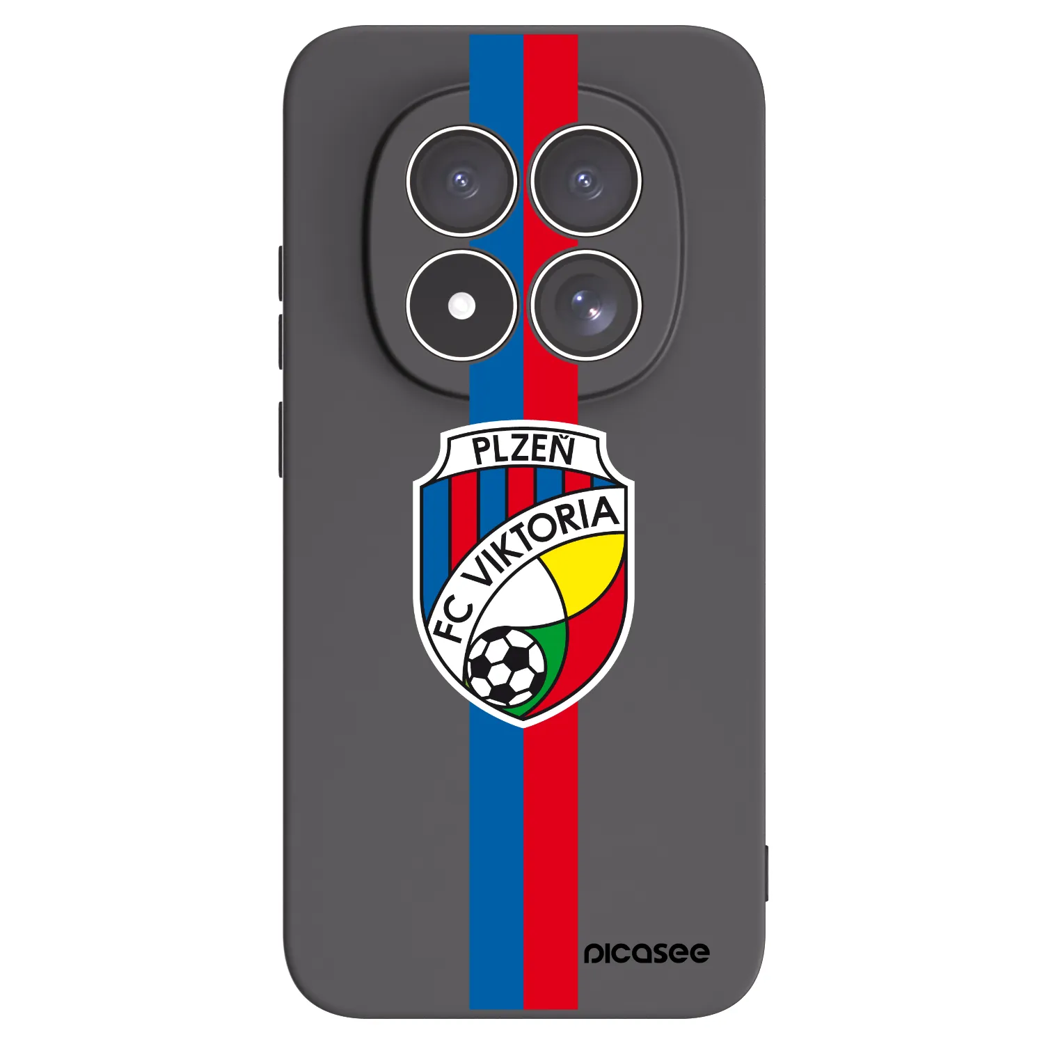 Picasee silikonový černý obal pro Xiaomi Redmi Note 15 Pro 5G - FC Viktoria Plzeň H